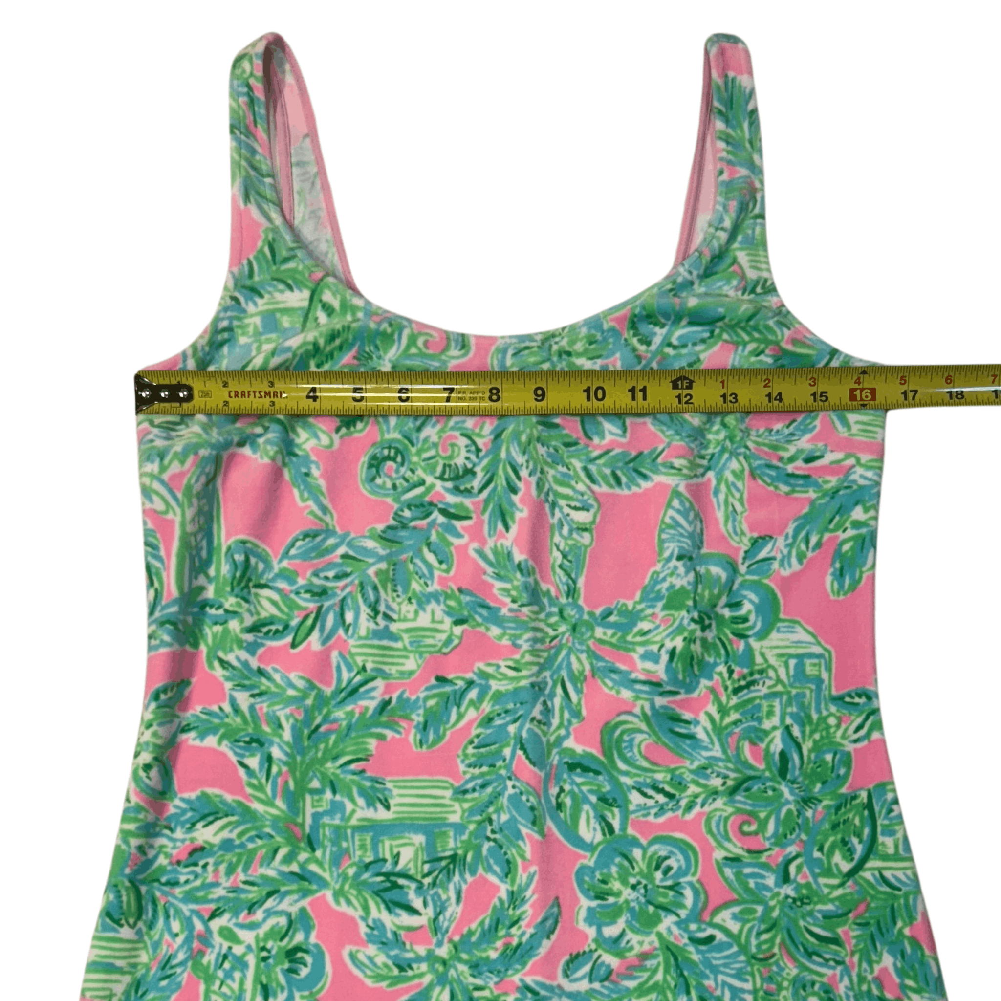 Lilly Pulitzer Lilly Pulitzer Dyanna Velour Newberri Tank Dress Size S / US 4 / IT 40 - 7 Thumbnail
