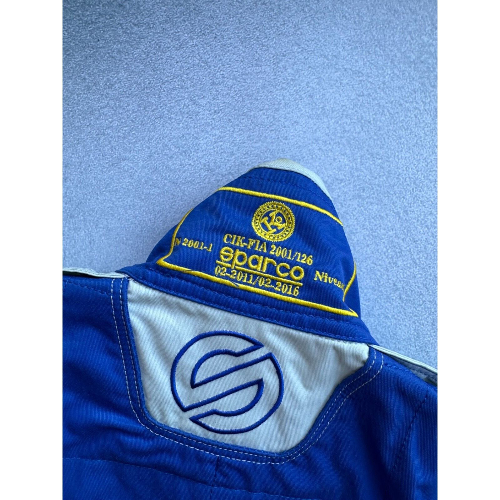 Vintage VTG Sparco Cik-Fia 2001 Racing Tracksuit Sz S Size US S / EU 44-46 / 1 - 19 Thumbnail