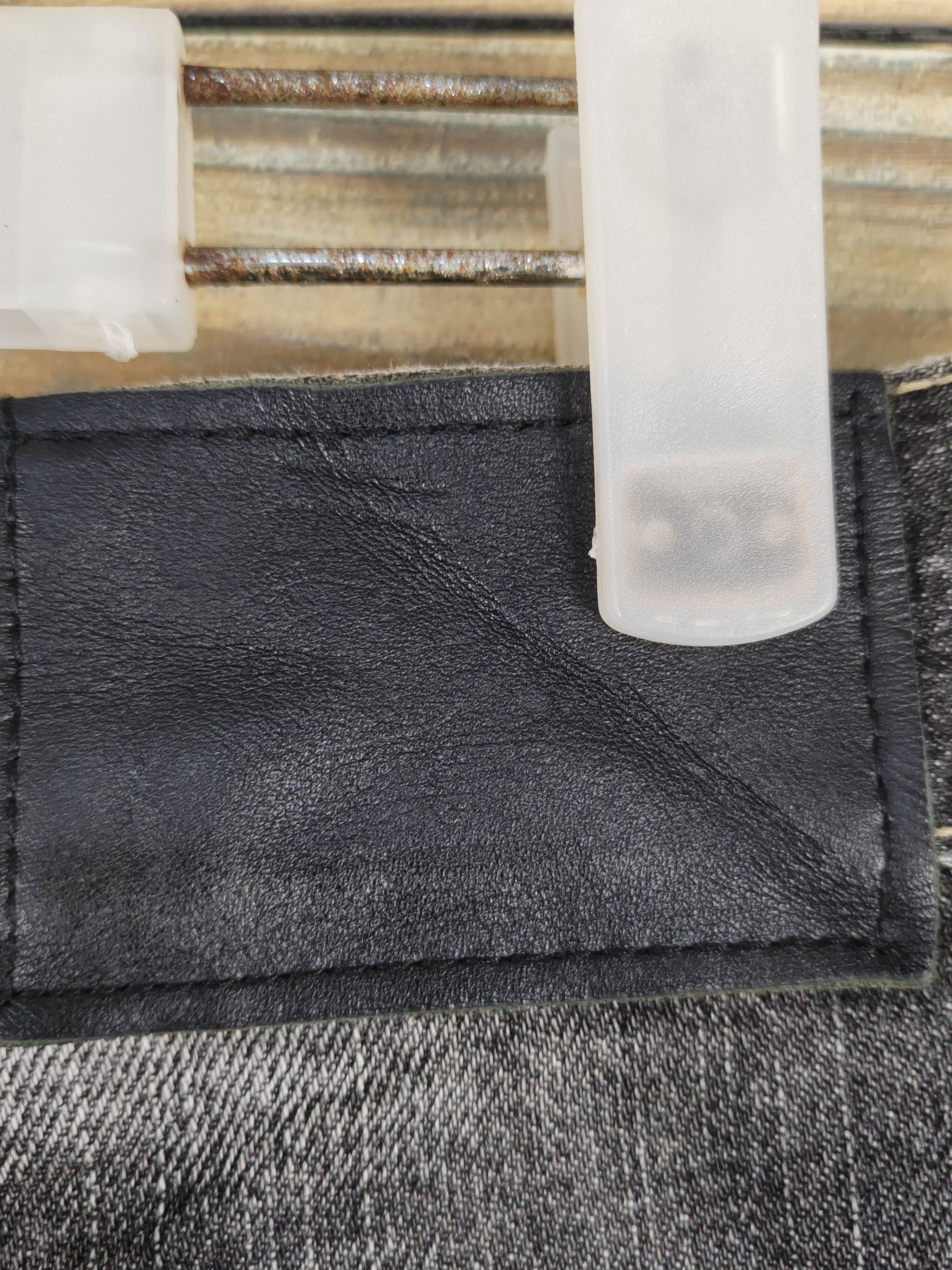 Japanese Brand Pasta Denim Black Distressed Ripped Jeans #W1415 Size US 31 - 10 Thumbnail
