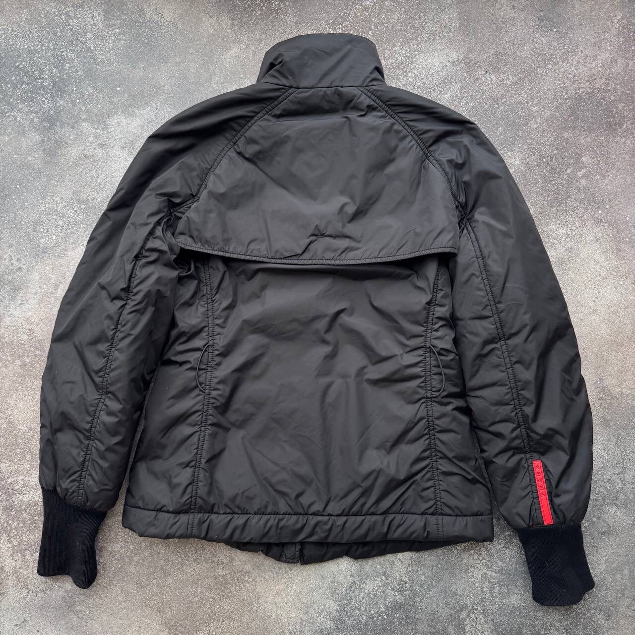 Prada Prada Red Tab Logo Vintage Zip Jacket Size M / US 6-8 / IT 42-44 - 9 Thumbnail