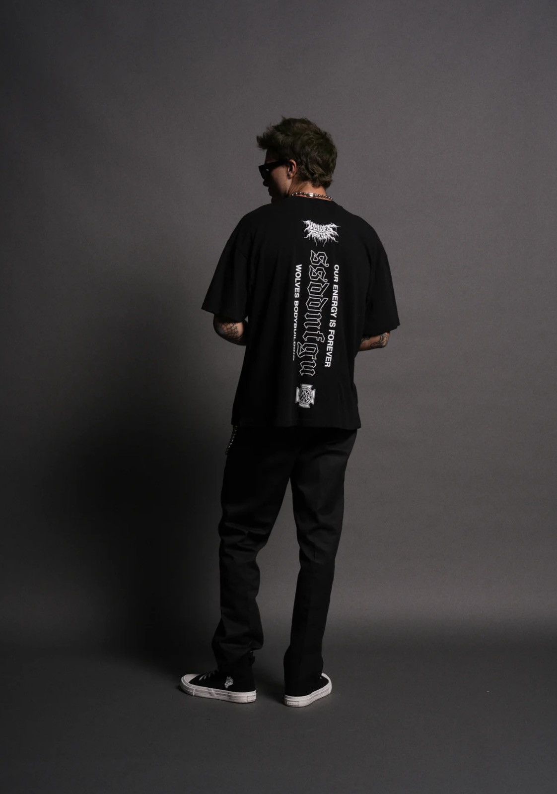 Darc Sport LOBO "PREMIUM" OVERSIZED TEE IN BLACK Size US M / EU 48-50 / 2 - 8 Thumbnail