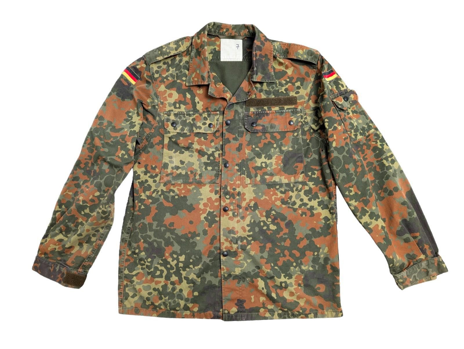 Other German Army Bundeswehr Flecktarn Camo Field Shirt - Medium Size ONE SIZE - 1 Thumbnail