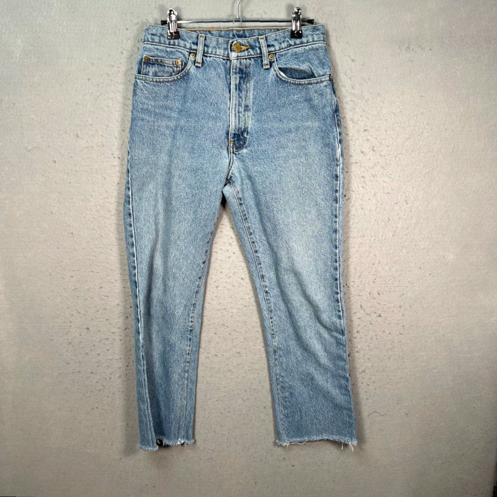 Levi's VINTAGE Levi's Womens Jeans Slim Flare High-Rise 26 x 25 Blue Denim 5-Pocket Womens Jeans Flared Size 26" / US 2 / IT 38 - 2 Thumbnail