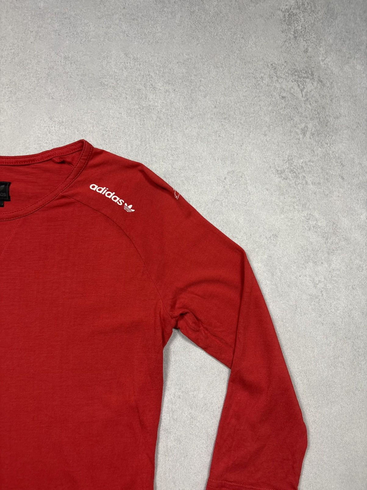 Adidas Vintage 00s Adidas Graphic Ballet Dancer 3/4 Sleeve Y2K ART Size M / US 6-8 / IT 42-44 - 3 Thumbnail