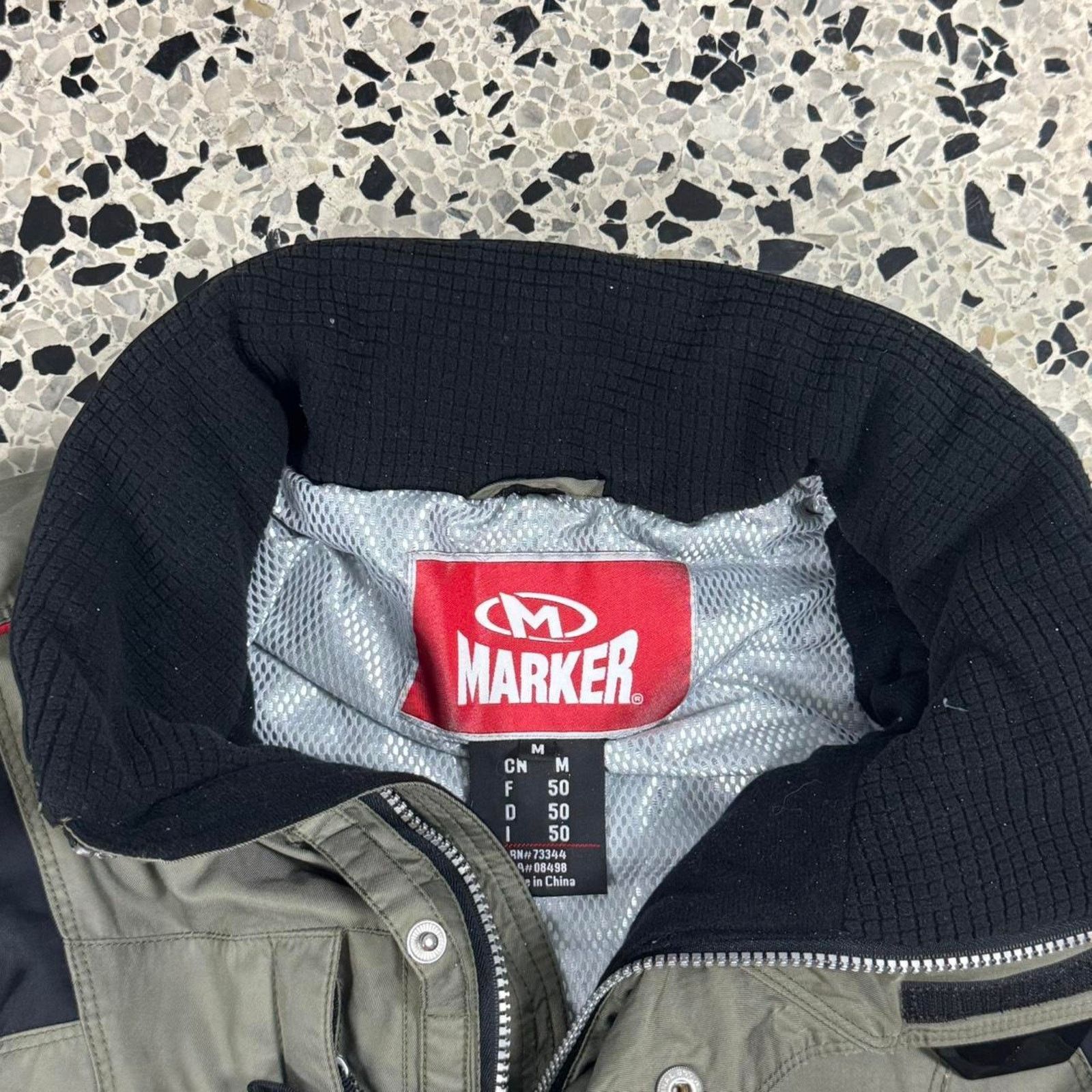 Other × Vintage VINTAGE MARKER FULL ZIP COVERALL OLIVE SNOWBOARD SKI SUIT: Size US M / EU 48-50 / 2 - 6 Thumbnail