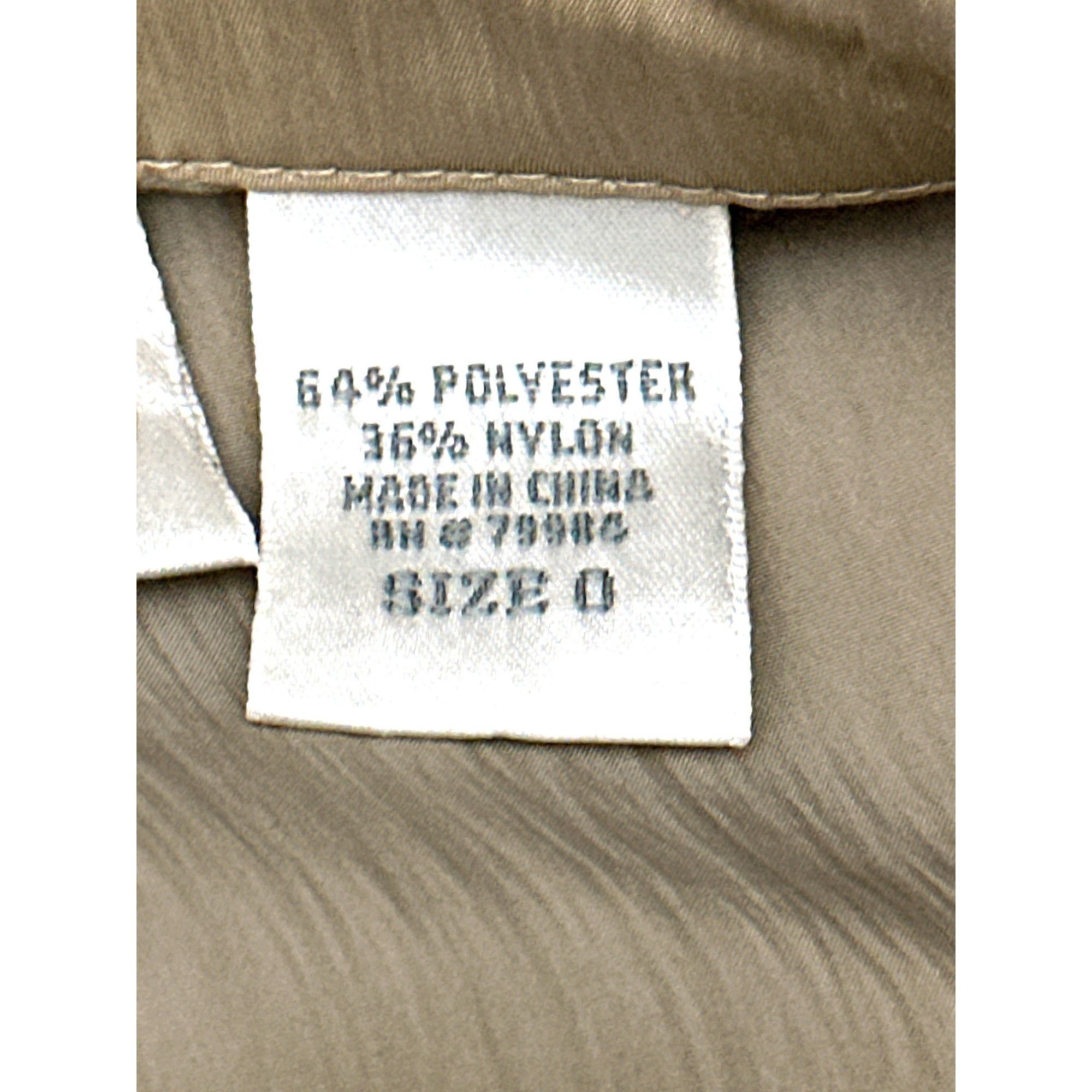 Chicos Chicos Zenergy Lightweight Beige Jacket Adjustable Waist Poc Size XS / US 0-2 / IT 36-38 - 6 Thumbnail