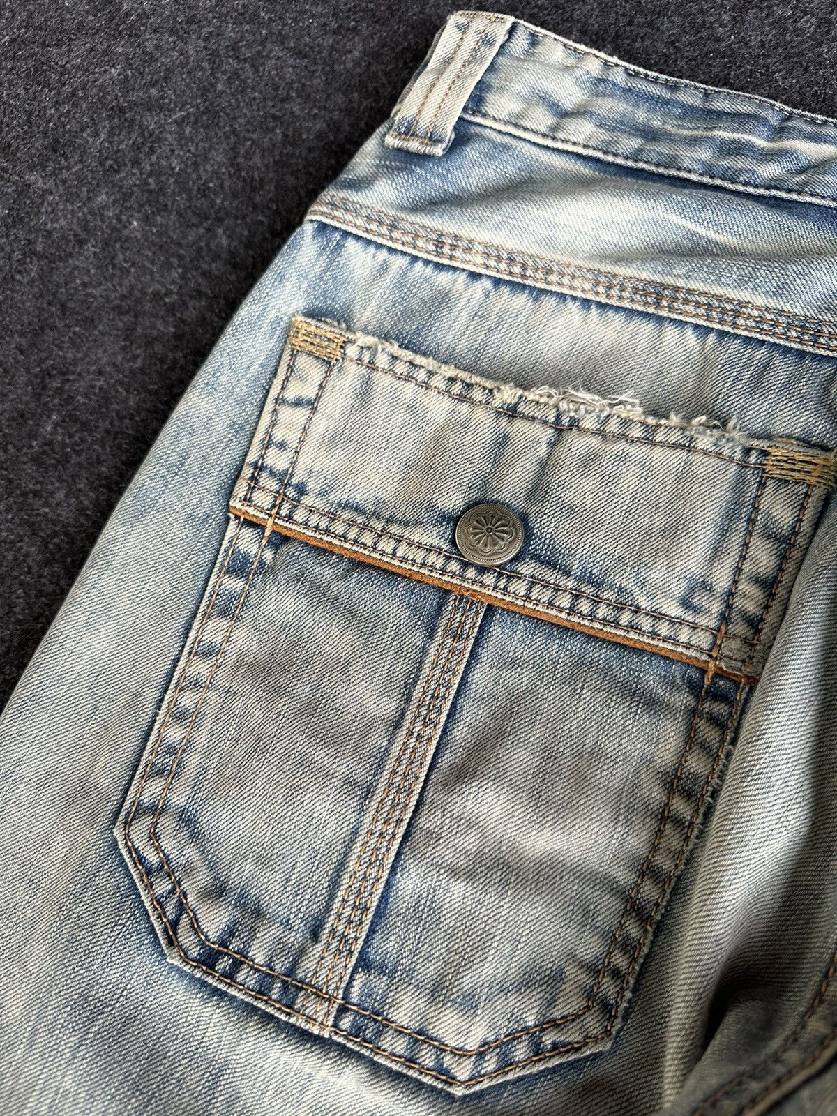 Edwin Vintage Edwin Blue Trip Nice Washed Made In Japan 32x32 D277 Size US 32 / EU 48 - 6 Thumbnail