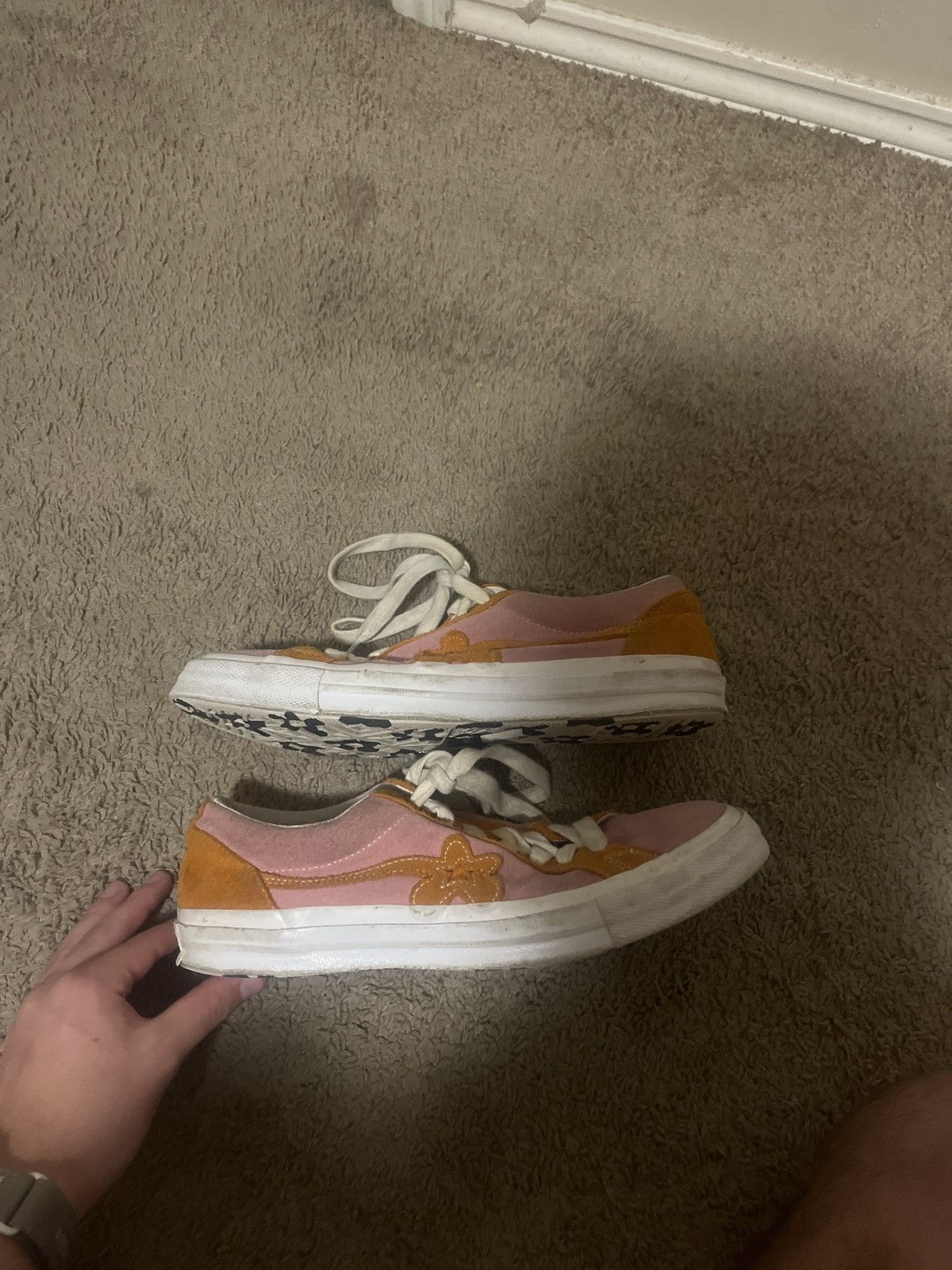 Converse × Golf le Fleur Golf le fleur converse pink+orange Size US 10 / EU 43 - 1 Thumbnail
