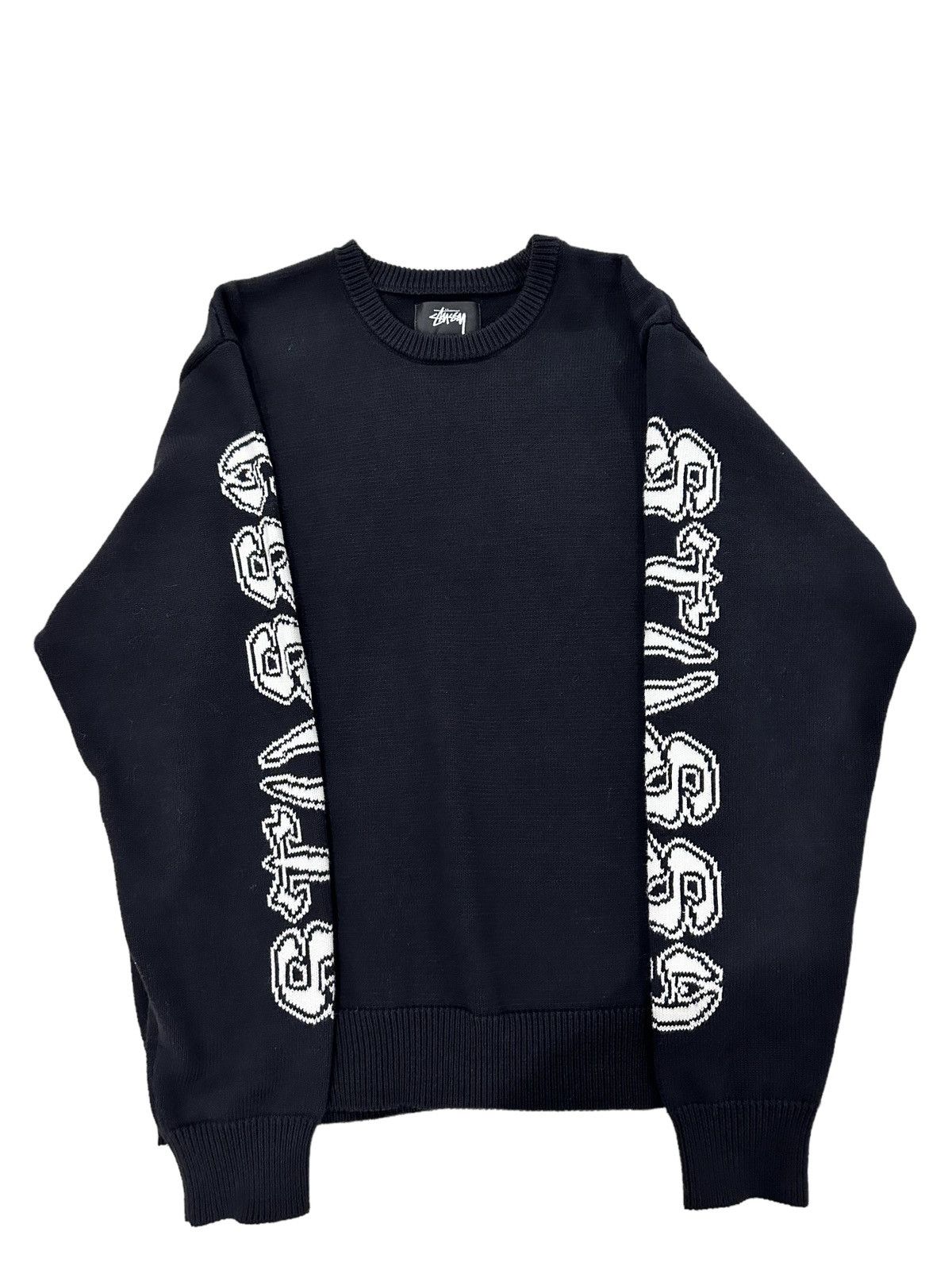 Stussy Stussy Logo Sweater sz L worn once Size US L / EU 52-54 / 3 - 4 Thumbnail