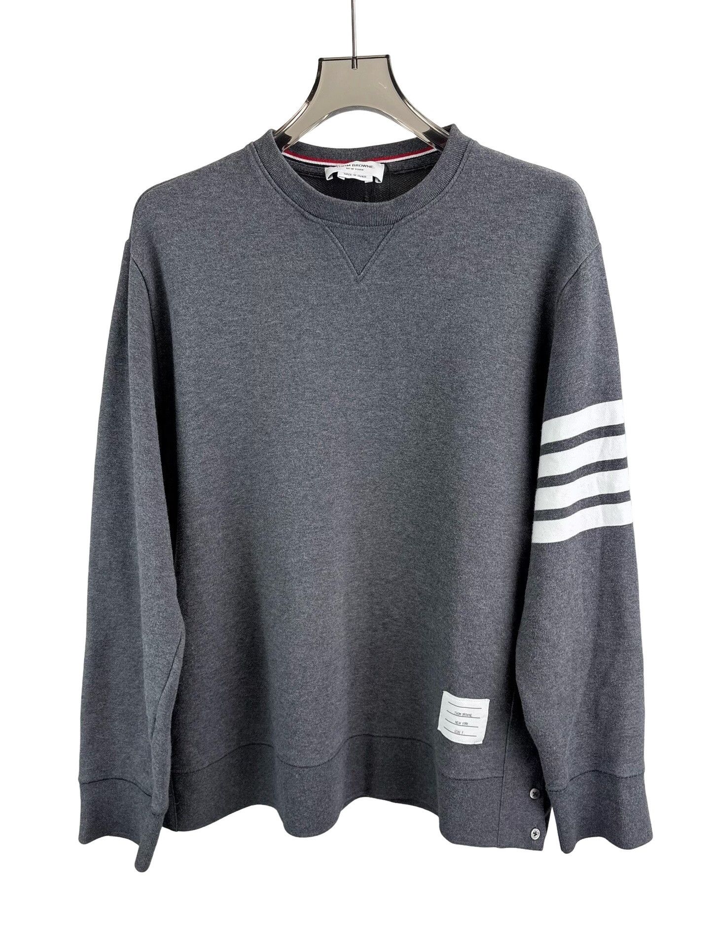 Thom Browne Thom Browne 4-Bar Stripe Sweatshirt Size 7 Size US XXL / EU 58 / 5 - 1 Thumbnail
