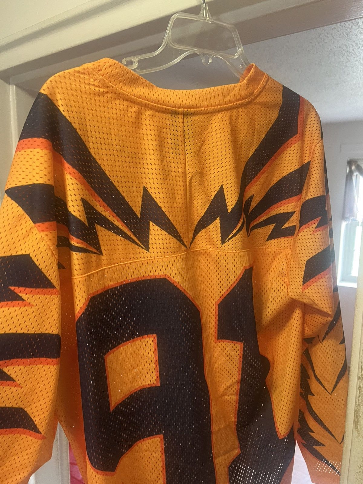 Eric Emanuel Eric Emanuel sport jersey 91 maize yellow & navy large Size US L / EU 52-54 / 3 - 4 Thumbnail