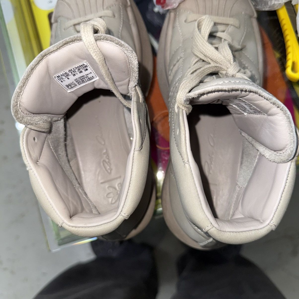Rick Owens Rick Owens x Adidas Mastodon Sneakers Size US 6.5 / EU 39-40 - 15 Thumbnail
