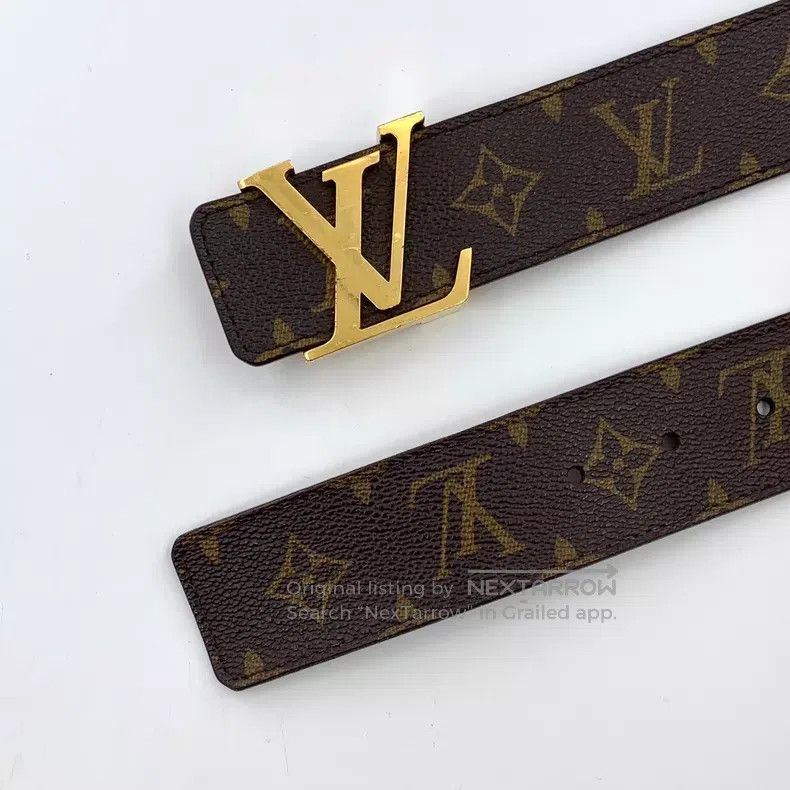 Louis Vuitton Louis Vuitton Initiales dark brown logo with presbyopic sm Size ONE SIZE - 4 Thumbnail