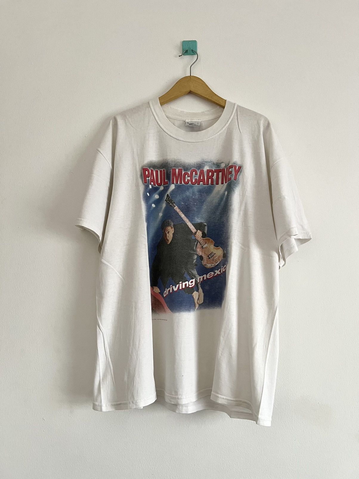 Band Tees × Stella McCartney × Vintage 00s Paul McCartney Driving Mexico Tour Tees Size US L / EU 52-54 / 3 - 1 Thumbnail