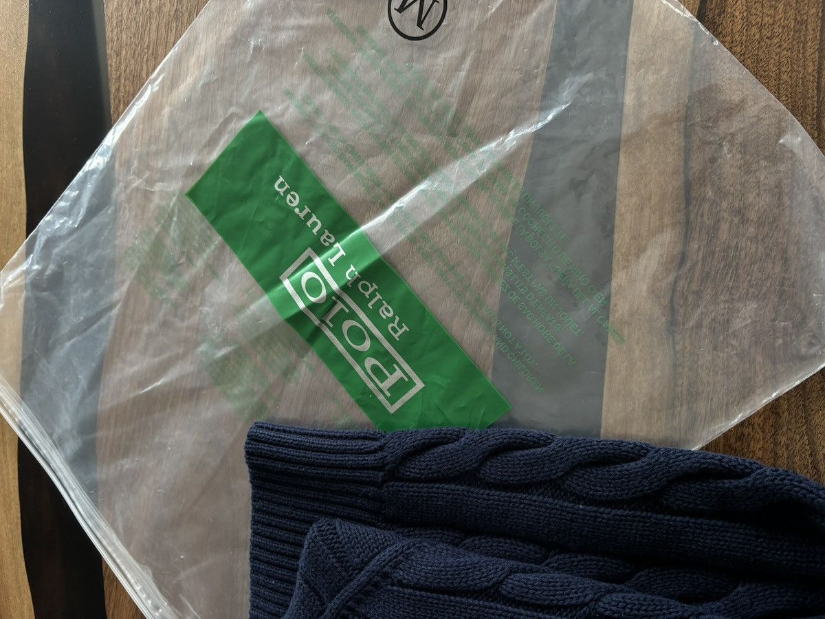 Polo Ralph Lauren Polo Ralph Lauren Cable Knit Sweater Navy – Size M – New Size US M / EU 48-50 / 2 - 6 Thumbnail