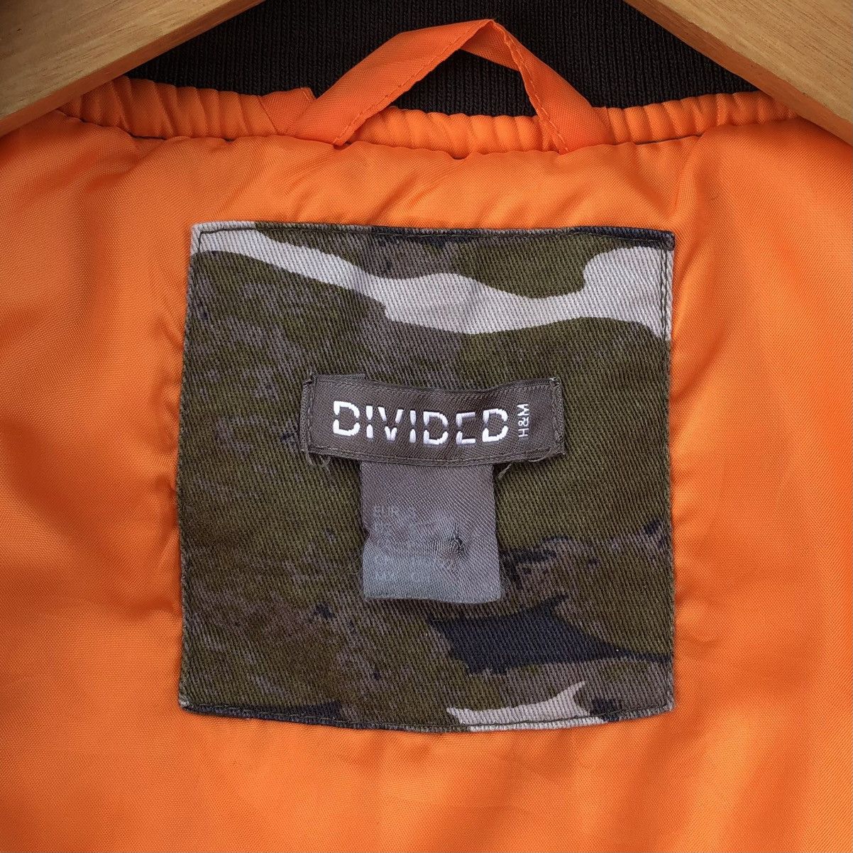 Japanese Brand VTG Divided Camo Bomber Jacket Raf Simons Archive Inspired Size US XL / EU 56 / 4 - 18 Thumbnail