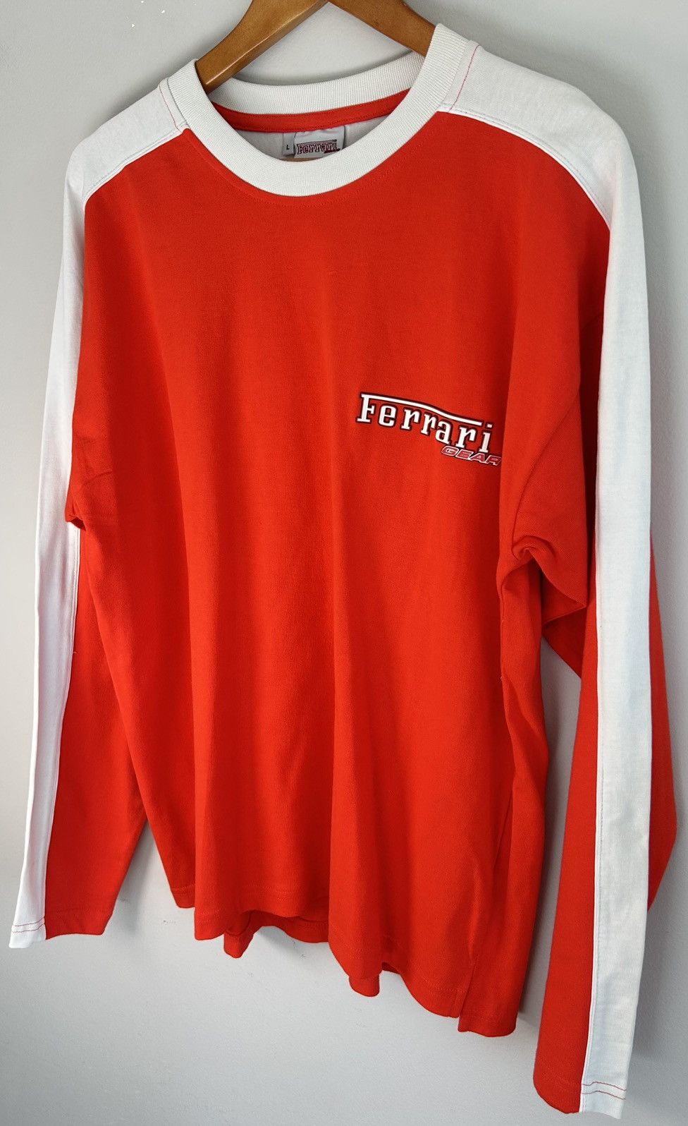 Ferrari Authentic Ferrari Gear Men’s Long Sleeve Crew Neck Shirt Size US L / EU 52-54 / 3 - 3 Thumbnail