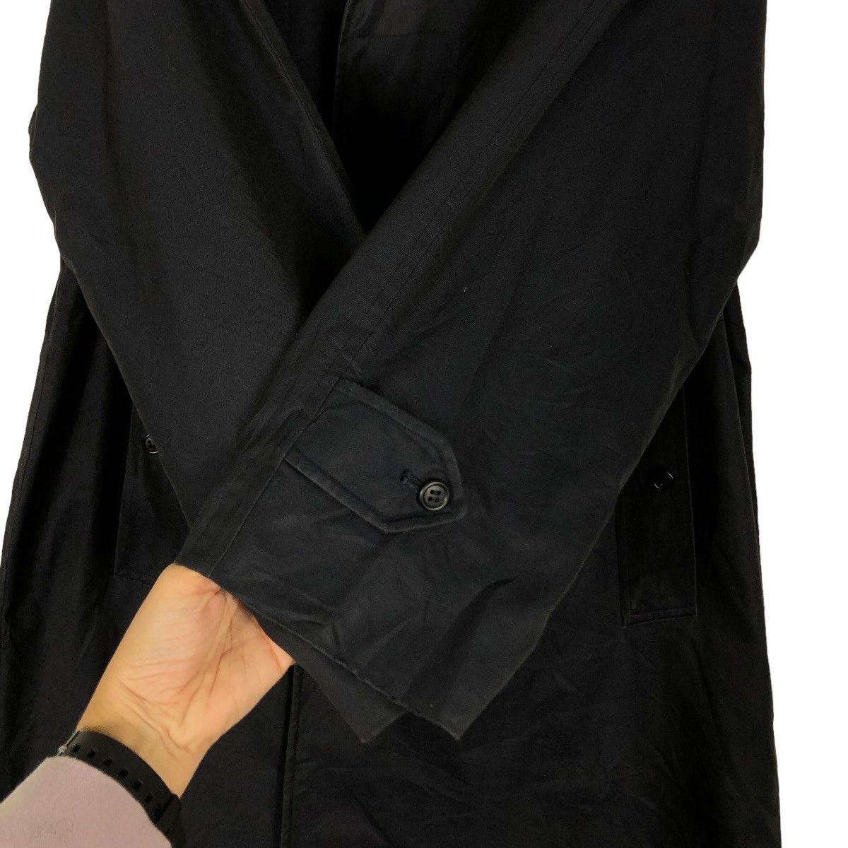 Burberry 🔥Vtg Long Jacket Trench Burberrys Nova Check Design Size US M / EU 48-50 / 2 - 15 Thumbnail