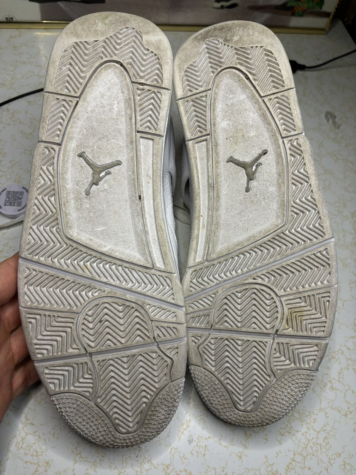 Jordan Brand Jordan Retro 4 ‘pure money’ Size US 12 / EU 45 - 5 Thumbnail