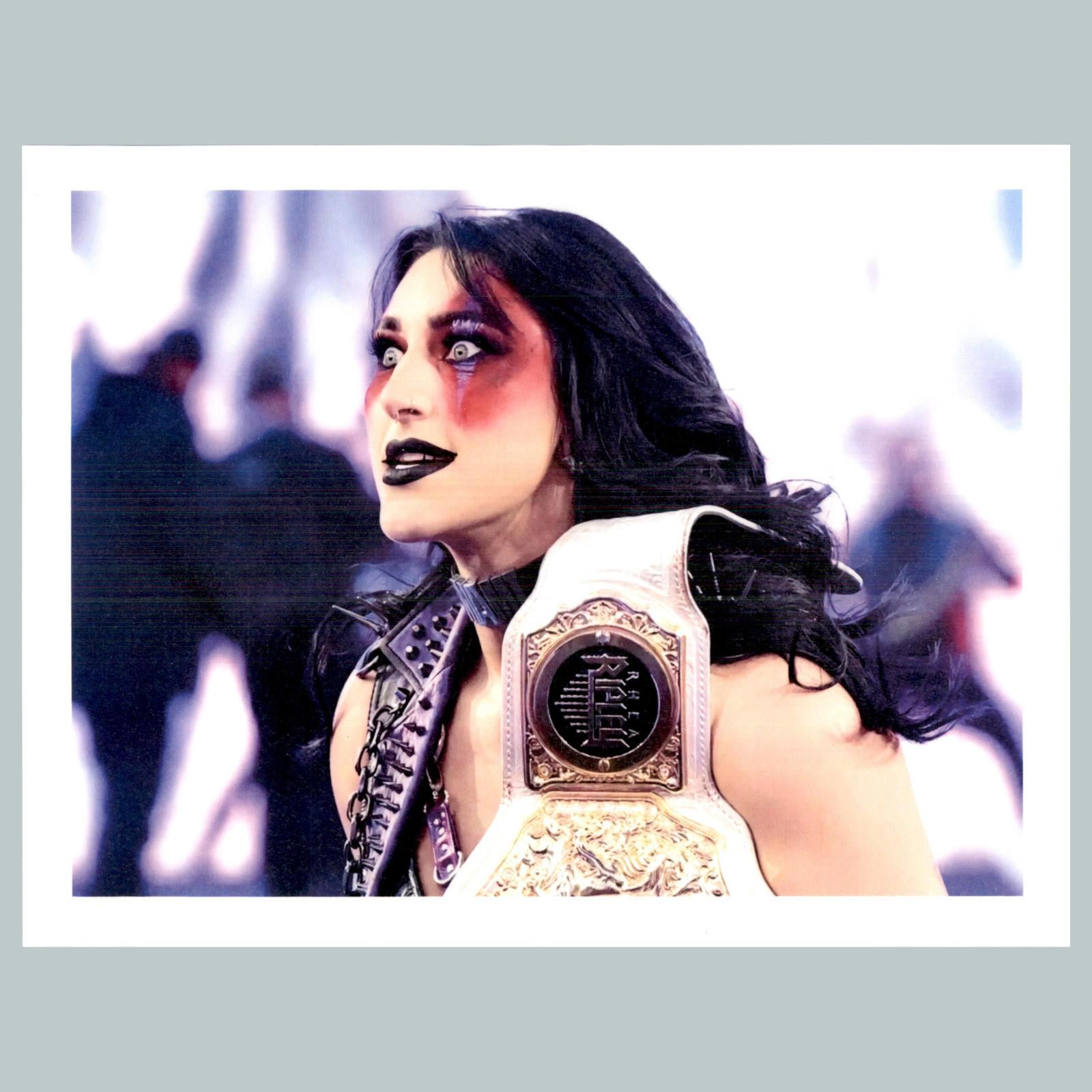 Other #0006 P-8X10 Rhea Ripley With Belt Glossy Photo Fast Ship Size ONE SIZE - 1 Thumbnail