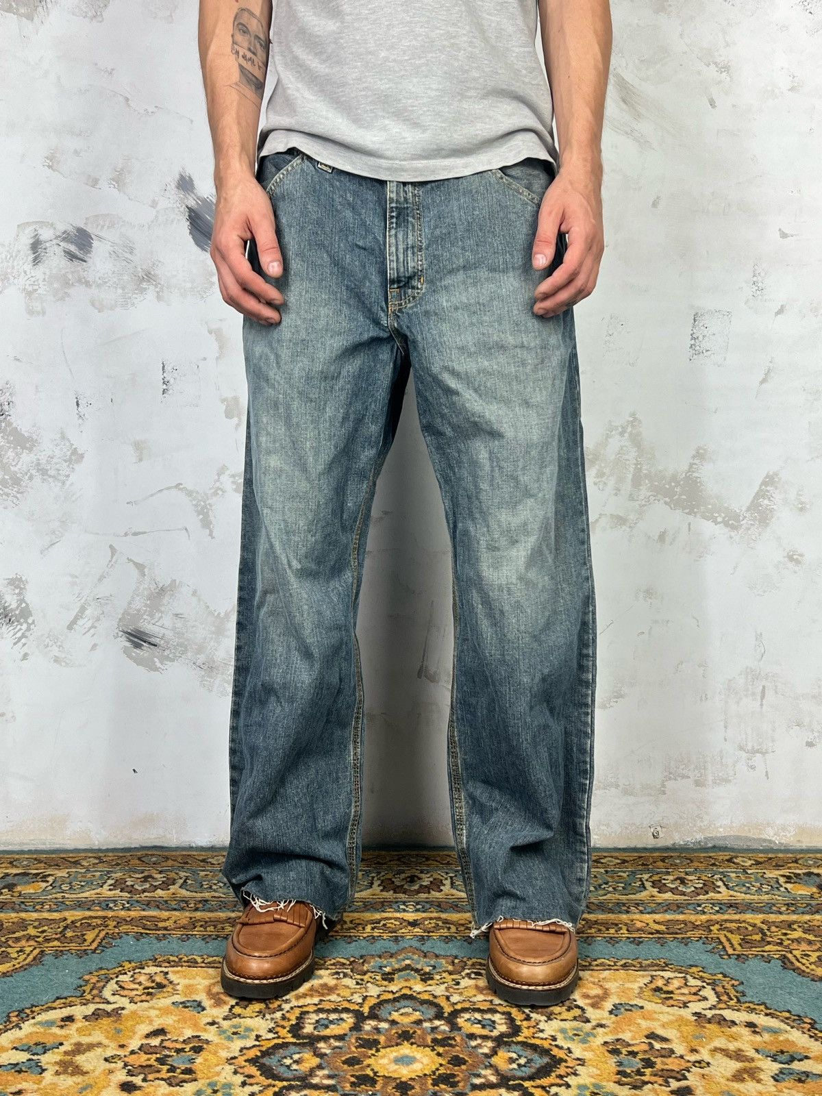 Gap Vintage Gap Worker Jeans Size 34 - 30 Size US 34 / EU 50 - 1 Thumbnail