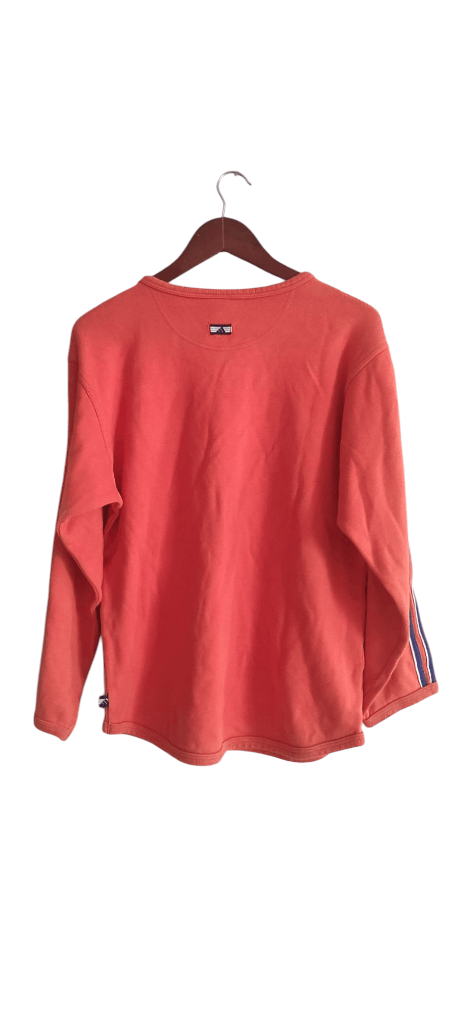 Adidas × Vintage VTG Adidas 3 Striped Crewneck 90s Adidas Logo Trefoil Shirt Size US M / EU 48-50 / 2 - 2 Thumbnail