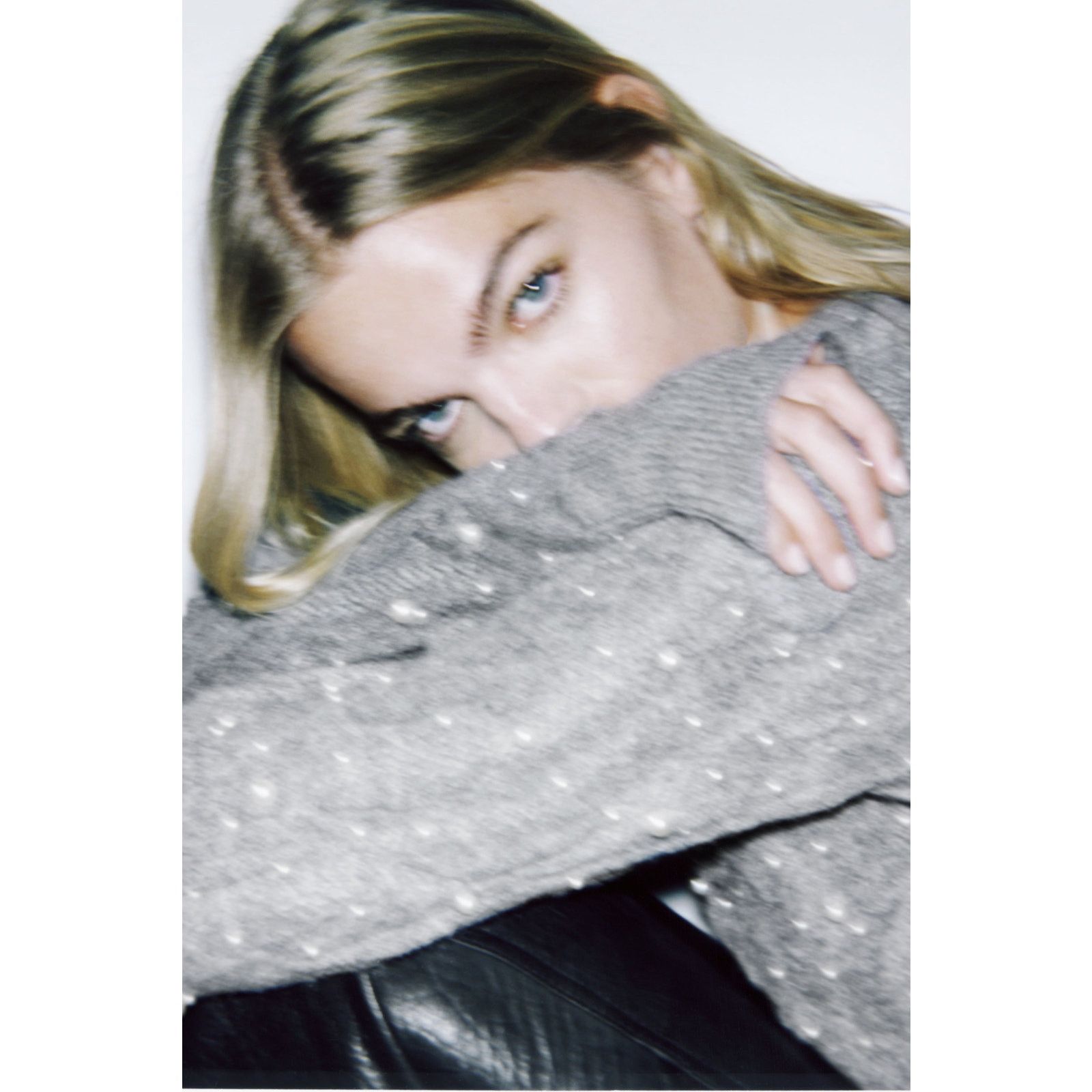 Zara Zara Pearl Wool-Blend Gray Sweater NWT Size M / US 6-8 / IT 42-44 - 11 Thumbnail