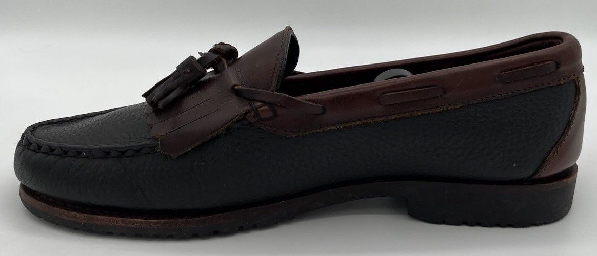 Allen Edmonds Allen Edmonds Nashua Loafers 10.5 Tassel Black Brown Leather Size US 10.5 / EU 43-44 - 7 Thumbnail
