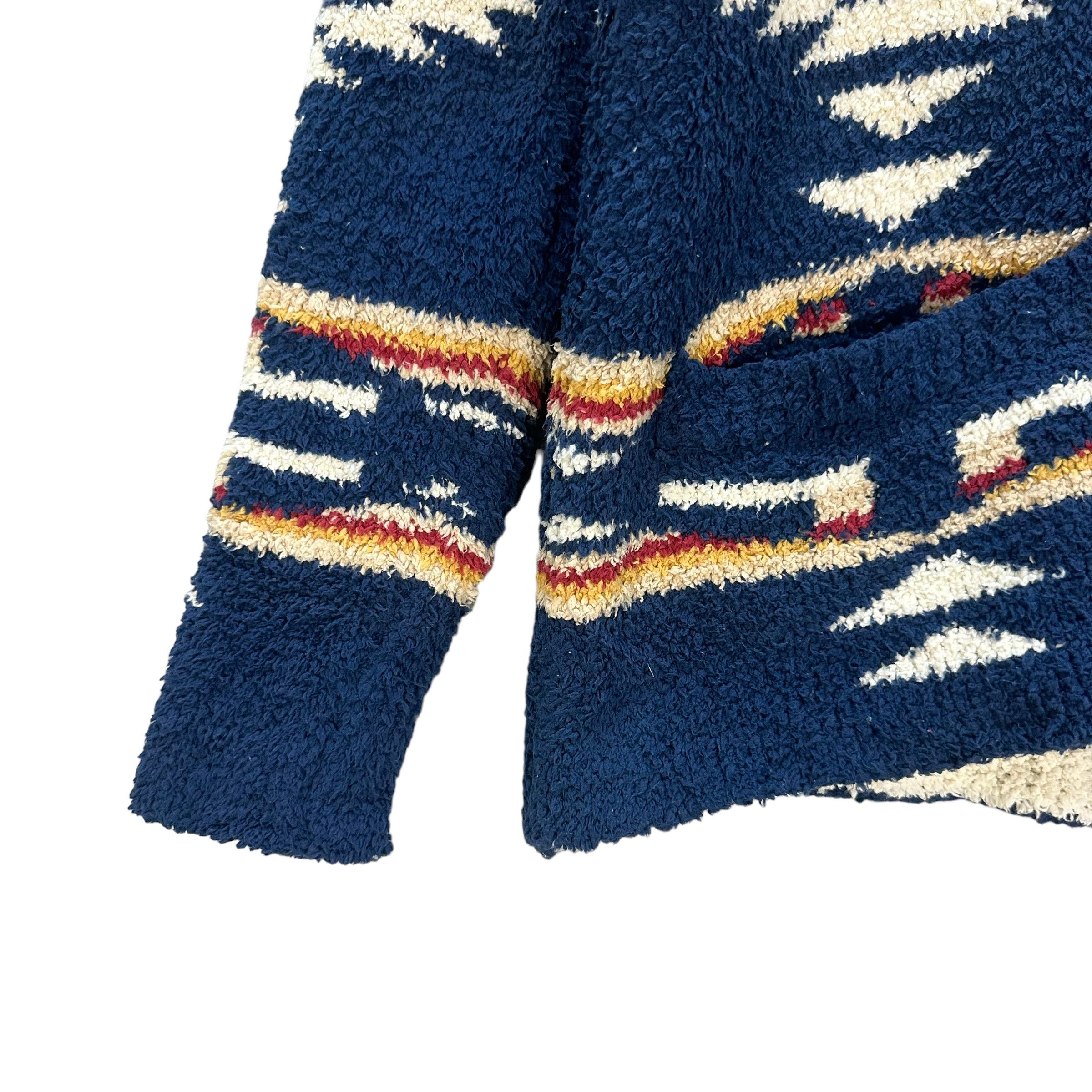 Japanese Brand ANTIBALLISTIC NAVAJO FULLPRINT FLEECE JACKET #8967-43 Size US M / EU 48-50 / 2 - 4 Thumbnail