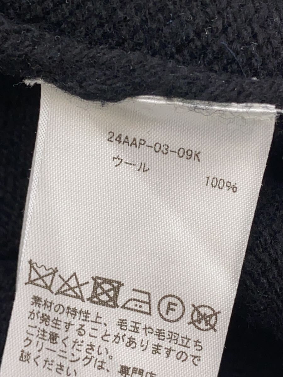 A.PRESSE Black Wool Knit Sweater (thick) Size US L / EU 52-54 / 3 - 4 Thumbnail