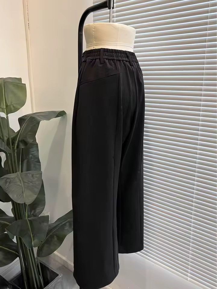 Other Casual Loose Baggy Buttons Pleated Suit Trousers Pants Size US 33 - 3 Thumbnail