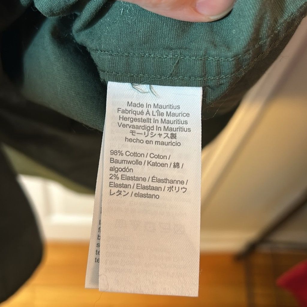 J.Crew J. Crew factory, Men's Green Shirt small classic flex washed Size US S / EU 44-46 / 1 - 5 Thumbnail