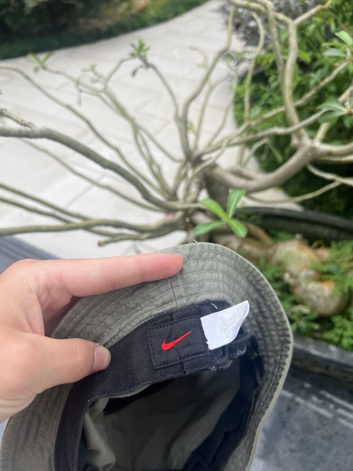 Nike × Vintage 90s Nike Swoosh Vintage Y2K Retro Bucket Hat Size ONE SIZE - 5 Thumbnail