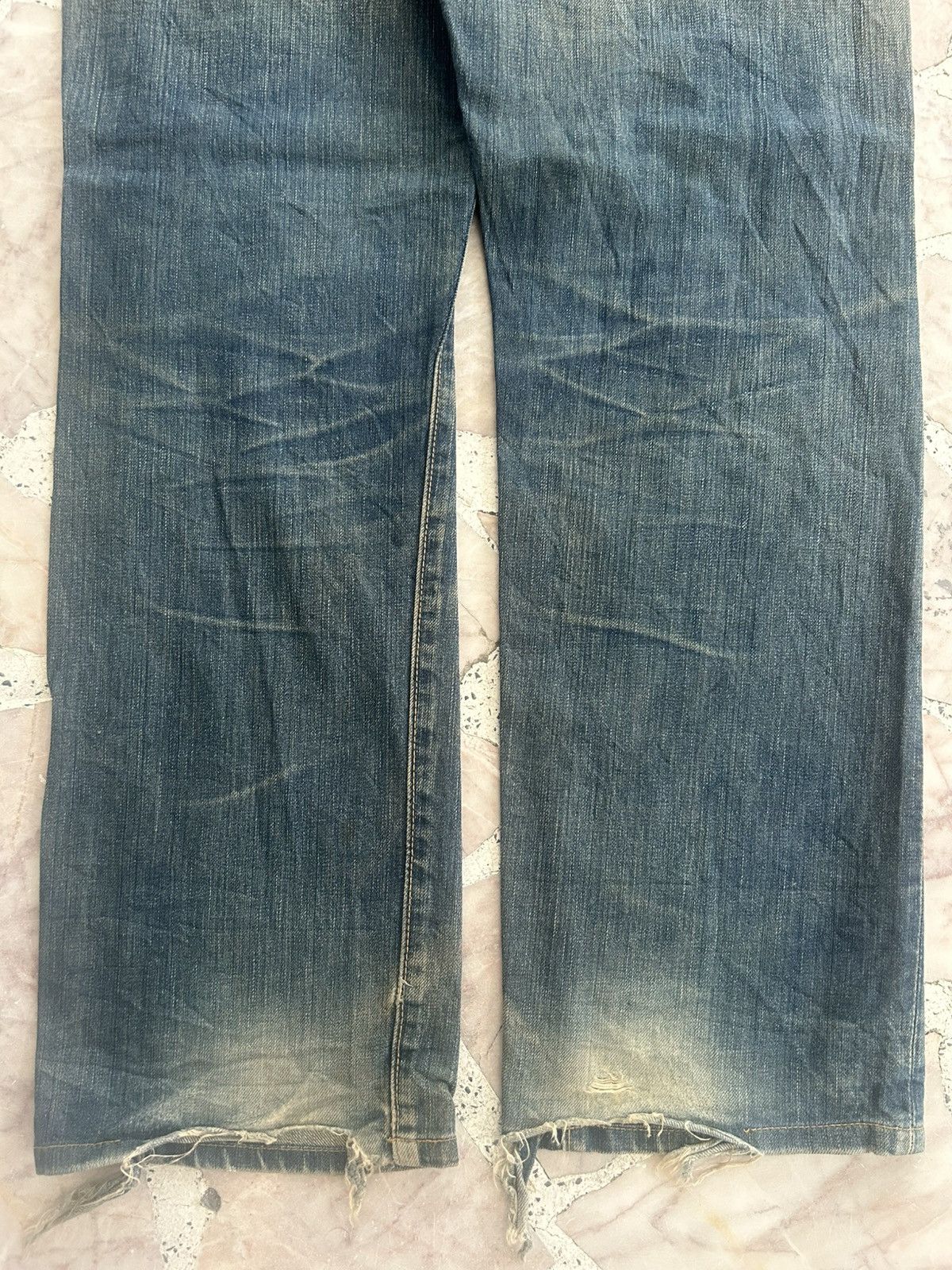 Levi's Levis 501 Japan Made Ripped Jeans Vintage Denim Size US 31 - 10 Thumbnail