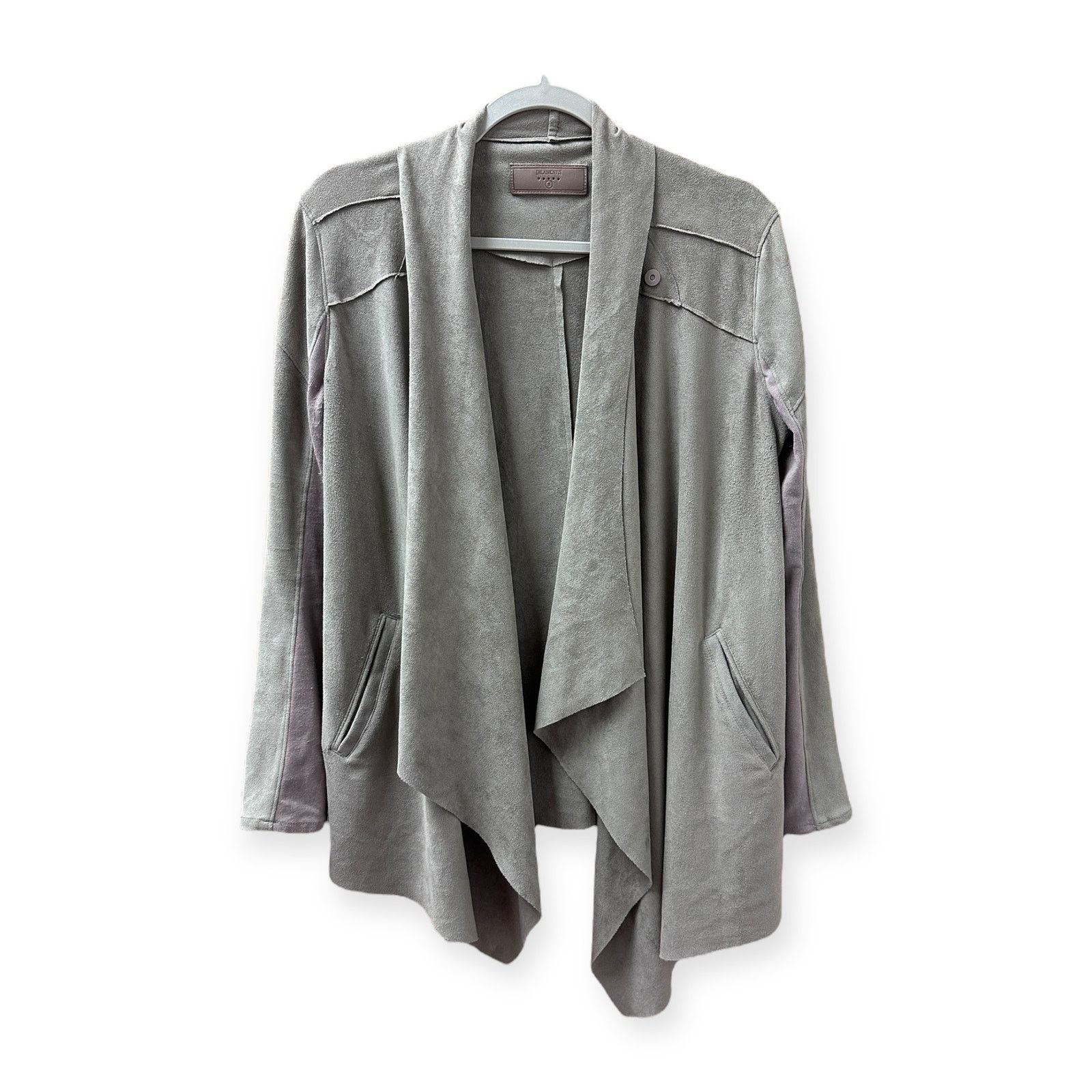 BLANKNYC BLANKNYC Cloud Nine Drape Jacket in Brown Size S / US 4 / IT 40 - 5 Thumbnail