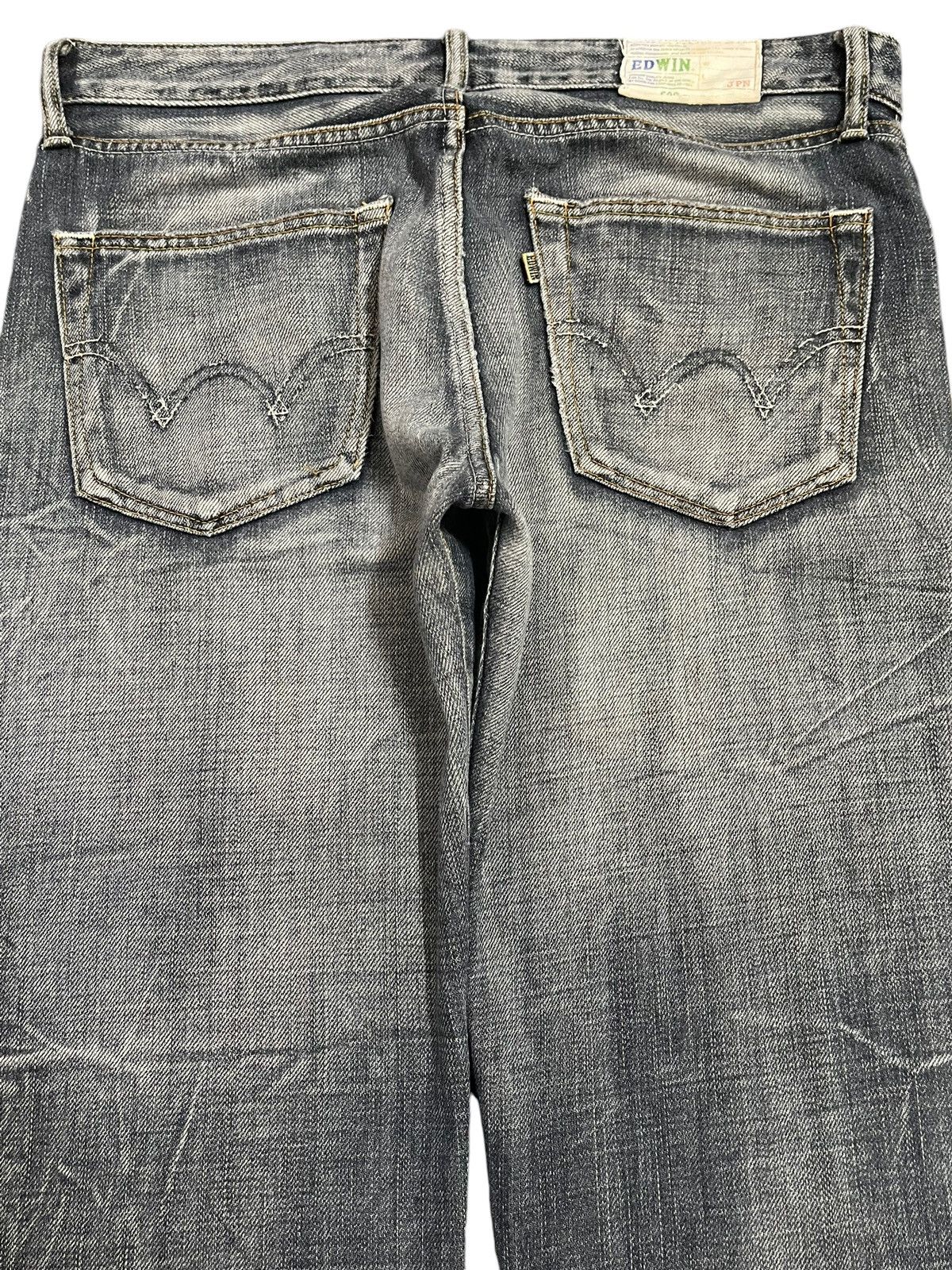 Edwin Vintage Japan Edwin Faded Wash Style Loose Jeans Size US 34 / EU 50 - 5 Thumbnail
