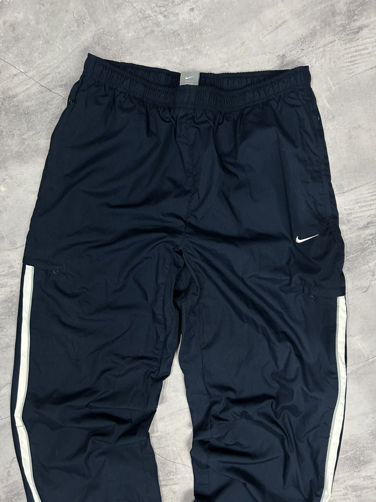 Nike Rare Vintage Nike Drill Track Pants TN Swoosh Air Size US 34 / EU 50 - 2 Thumbnail