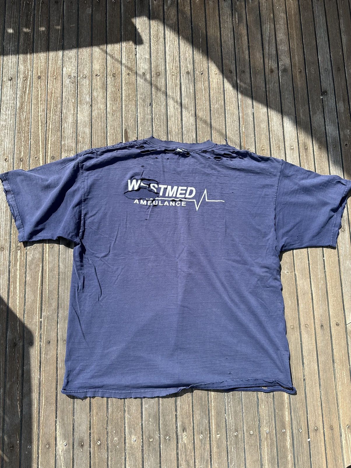 Vintage Vintage Fruit of the Loom T shirt Size US XXL / EU 58 / 5 - 7 Thumbnail