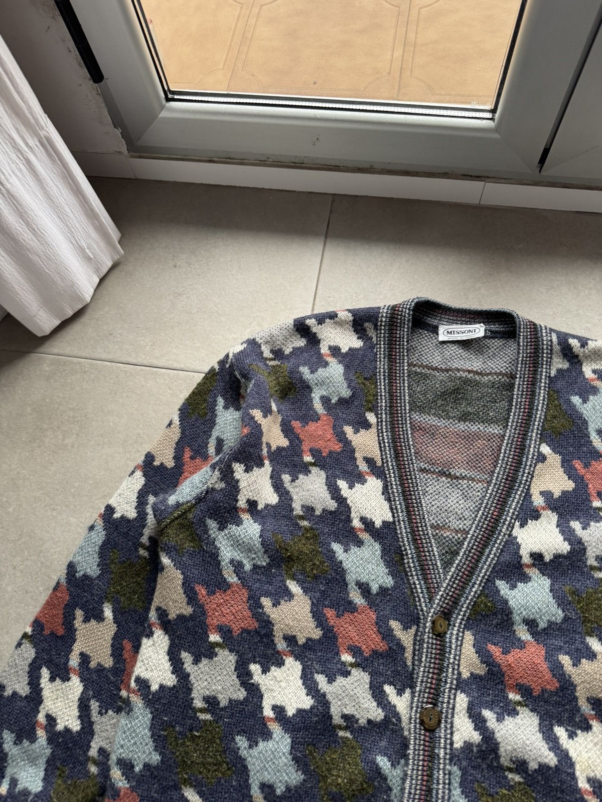 Missoni Missoni Vintage Knited Men’s XL Size Button 100% Wool Cardigan Sweater Pullover Size US XL / EU 56 / 4 - 6 Thumbnail