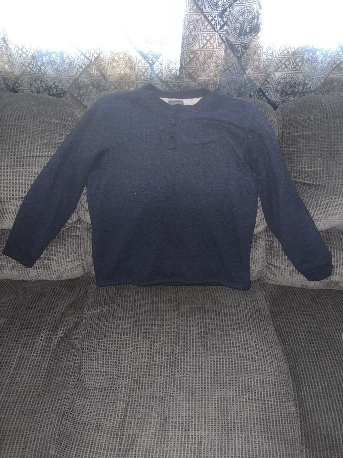 Hypebeast Falls Creek Button-Collared Sweatshirt Size US L / EU 52-54 / 3 - 1 Thumbnail