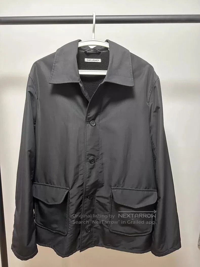 Our Legacy Our Legacy Black Jacket with Fleece Lining. Size US XL / EU 56 / 4 - 1 Thumbnail