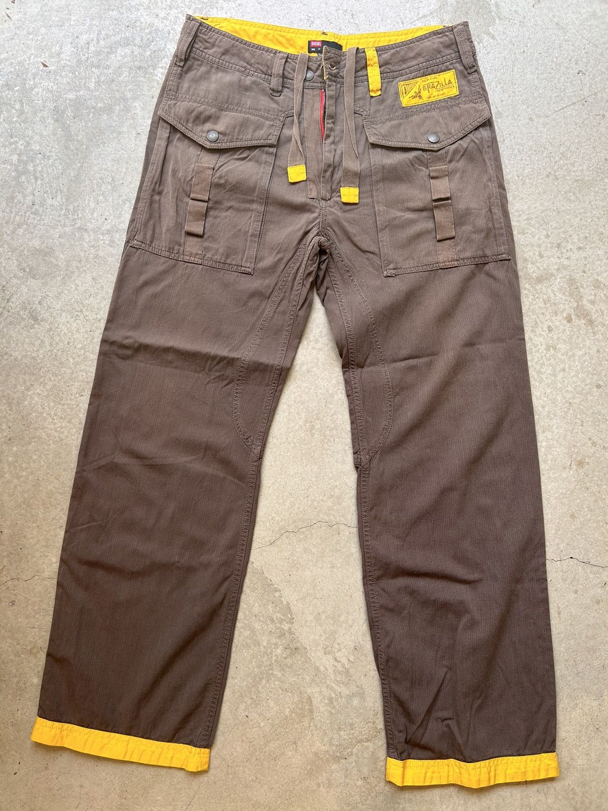 Diesel × Vintage Vintage Diesel Military Pants Size US 31 - 1 Thumbnail