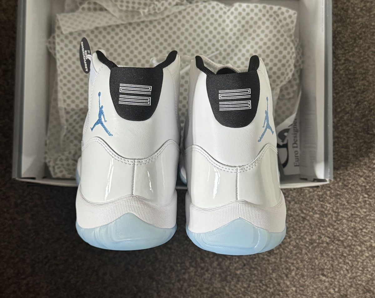 Jordan Brand 💠Air Jordan💠 11 legend Blue Columbia 2024 Size US 11 / EU 44 - 4 Thumbnail