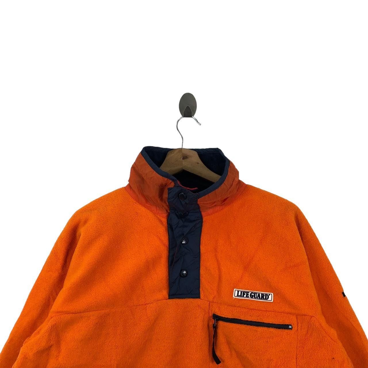Other Vintage LIFE GUARD Snap Button Reflective Fleece Jacket Size US M / EU 48-50 / 2 - 3 Thumbnail