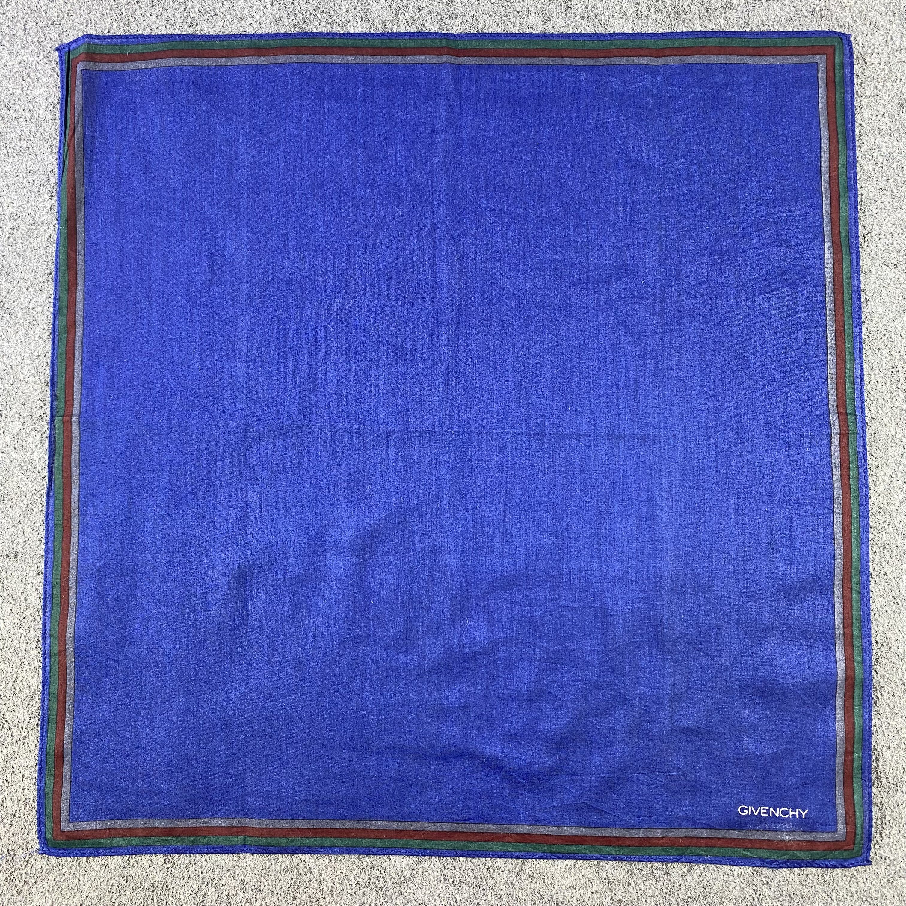Vintage Givenchy Handkerchief/Neckerchief/Bandana HC648 Size ONE SIZE - 1 Thumbnail