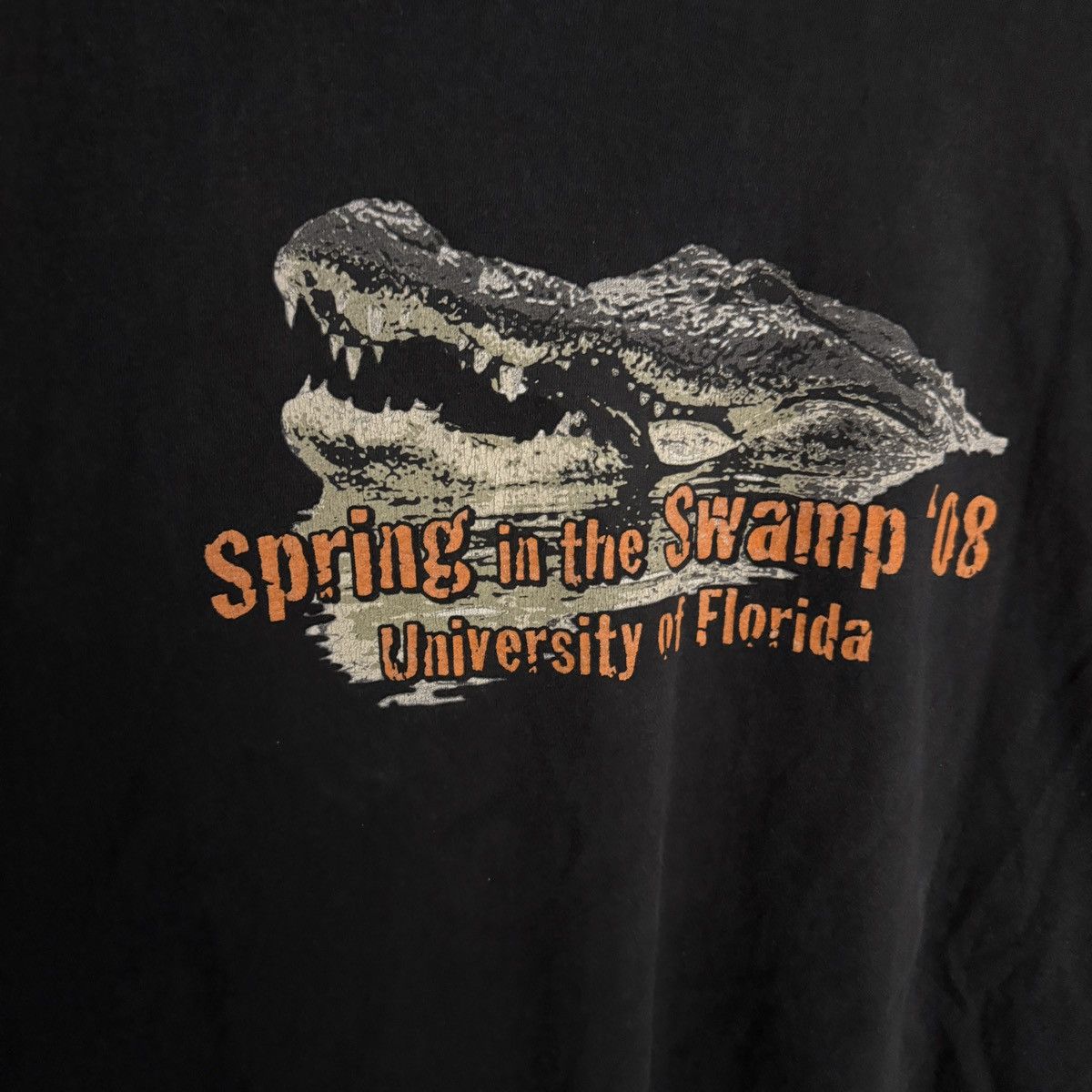 Hanes Vintage Hanes University Of Florida Black Tee Mens 2XL Size US XXL / EU 58 / 5 - 5 Thumbnail