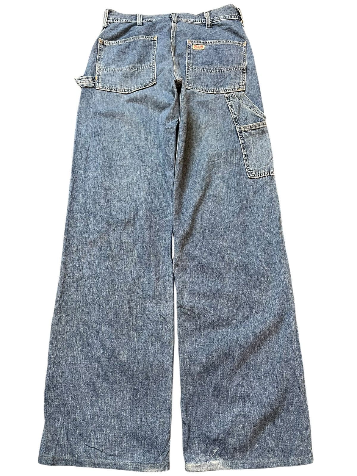 1017 ALYX 9SM Vintage 101 By Edwin Baggy Cargo Carpenter Denim Size US 29 - 5 Thumbnail