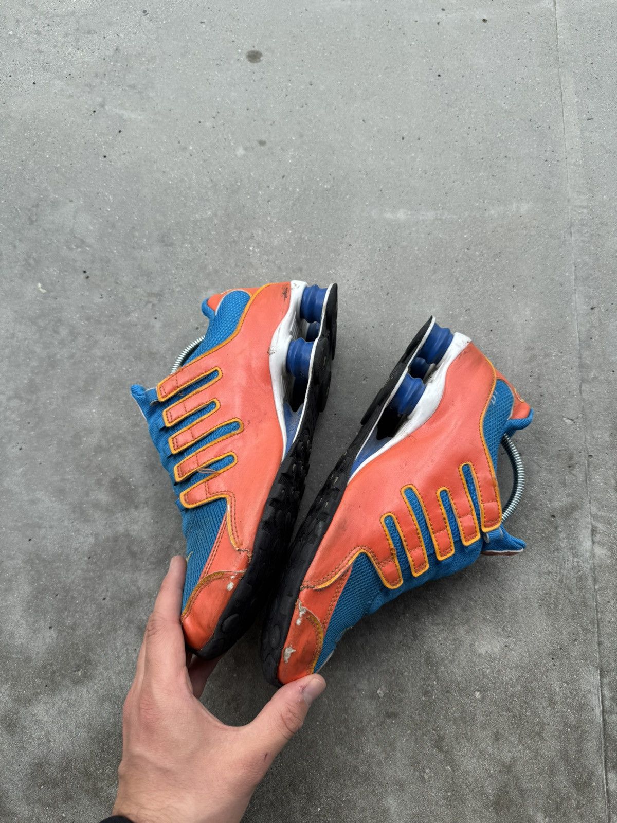 Nike × Vintage 1/1 VINTAGE Nike ID Shox Sneakers Running shoes Size US 7 / EU 40 - 4 Thumbnail