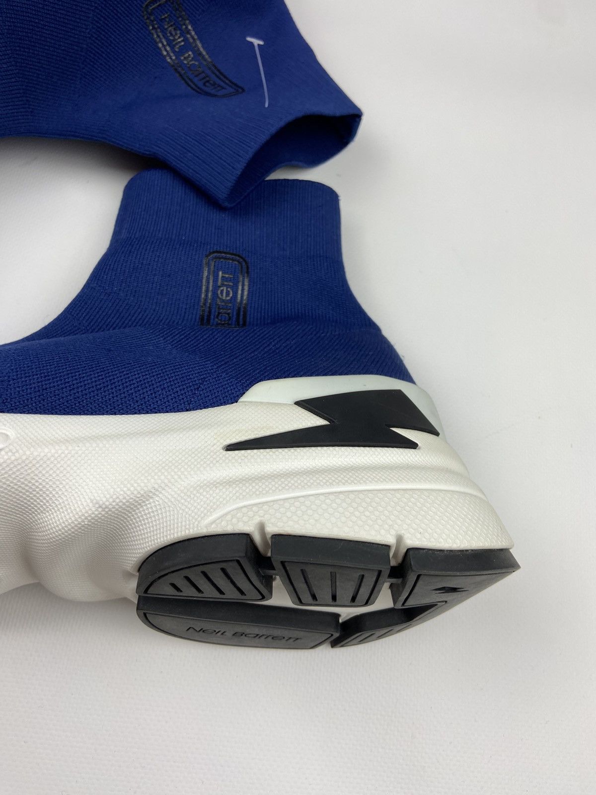 Neil Barrett NEIL BARRETT CONTRASTING SOLE BOLT SOCK SNEAKERS SZ 45 Size US 12 / EU 45 - 3 Thumbnail