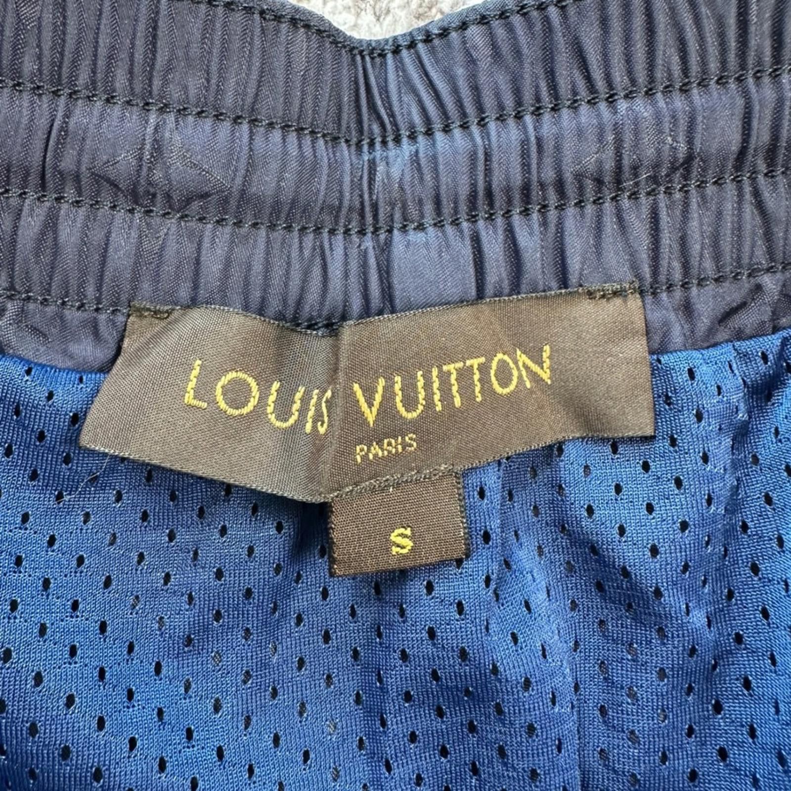 Louis Vuitton Louis Vuitton Monogram Swim Shorts Blue Men S Made in Italy Size US 30 / EU 46 - 7 Thumbnail